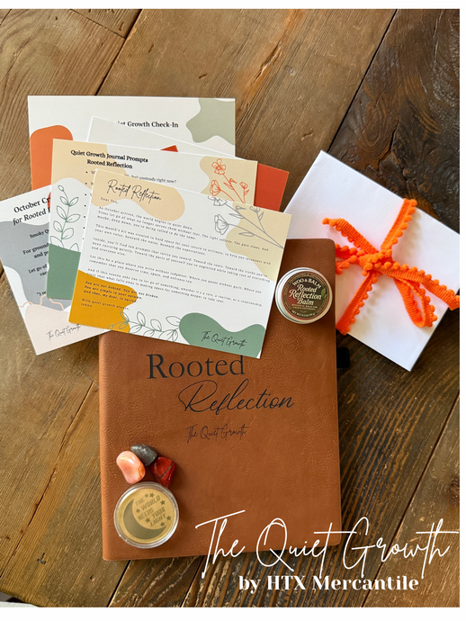 Quiet Growth Journal Kit – Rooted Reflection