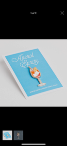 Aperol Spritz Cocktail Pin