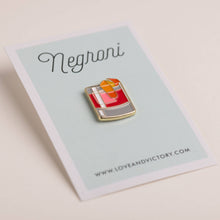 Load image into Gallery viewer, Negroni Cocktail Pin is