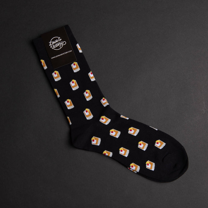 Unisex Old Fashioned Cocktail Socks