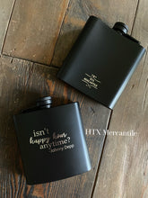 Load image into Gallery viewer, Hip Flask - Black Matte