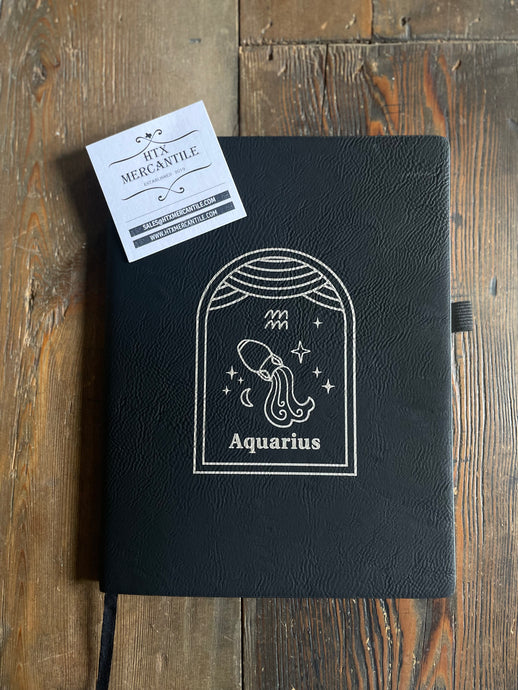 Zodiac Notebook Journals