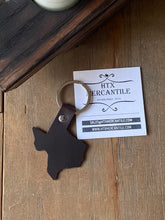 Load image into Gallery viewer, Texas Leather Key Ring