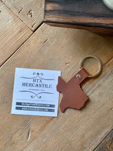 Load image into Gallery viewer, Texas Leather Key Ring