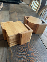 Load image into Gallery viewer, Bamboo Coaster - 6set
