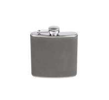 Load image into Gallery viewer, Flasks - Leather &amp; Metal